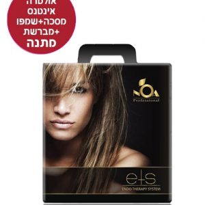 ערכת ets אולטרה אינטנס – שמפו + מסכה + מברשת הפלא מתנה נועה פרופשיונל