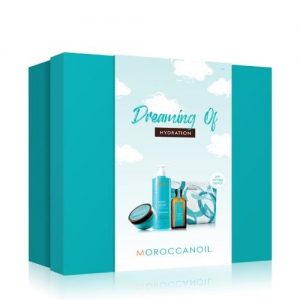 ערכת טיפוח סדרת הלחות MOROCCANOIL -שמפו 500מ"ל +מסכה 250 מ"ל +שמן טיפולי 100 מ"ל